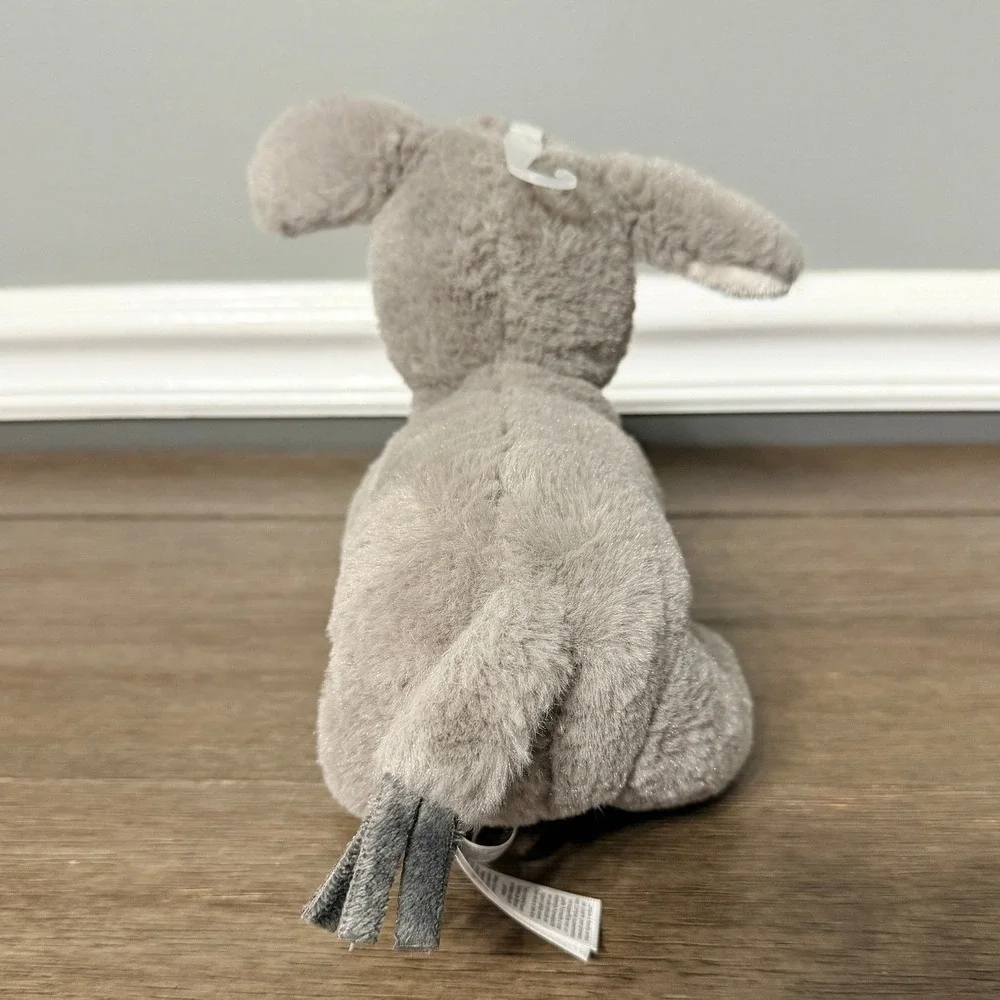 Carters Plush Grey Gray Donkey Mule Baby Toy Stuffed Animal Lovey 67194 8in